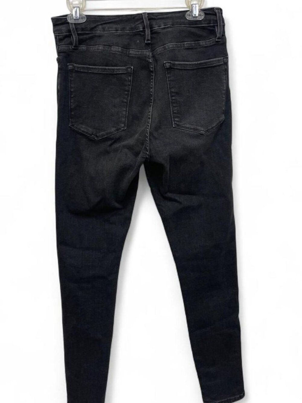 Frame Denim Skinny JeansBlue Black Two Tone Colorblock Size 2 - Picture 4 of 7